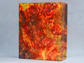 Stabilized Maple Burl Wood Mod Block